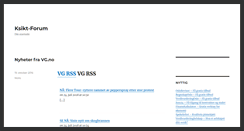 Desktop Screenshot of ksikt-forum.no